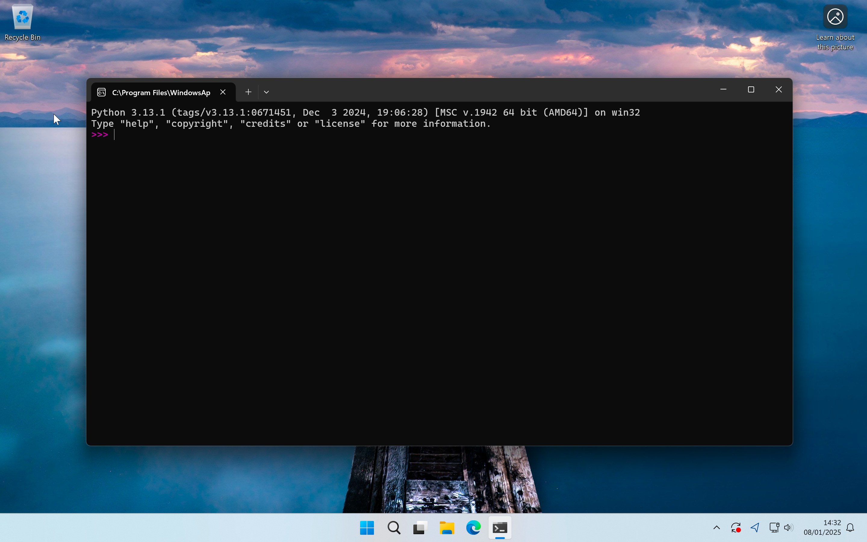 Installing Python on Windows - Installation Check