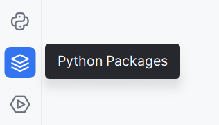 A screenshot of the Python Packages icon